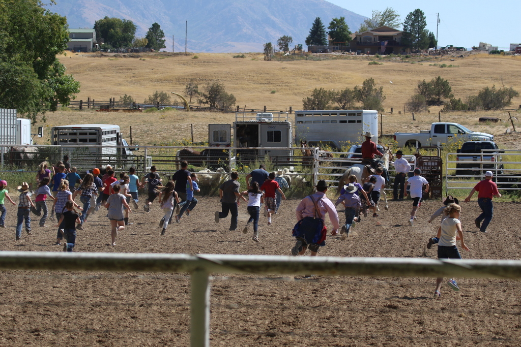 Desert Survivor Labor Day Kids Rodeo at Leamardo Days, Leamington, Utah