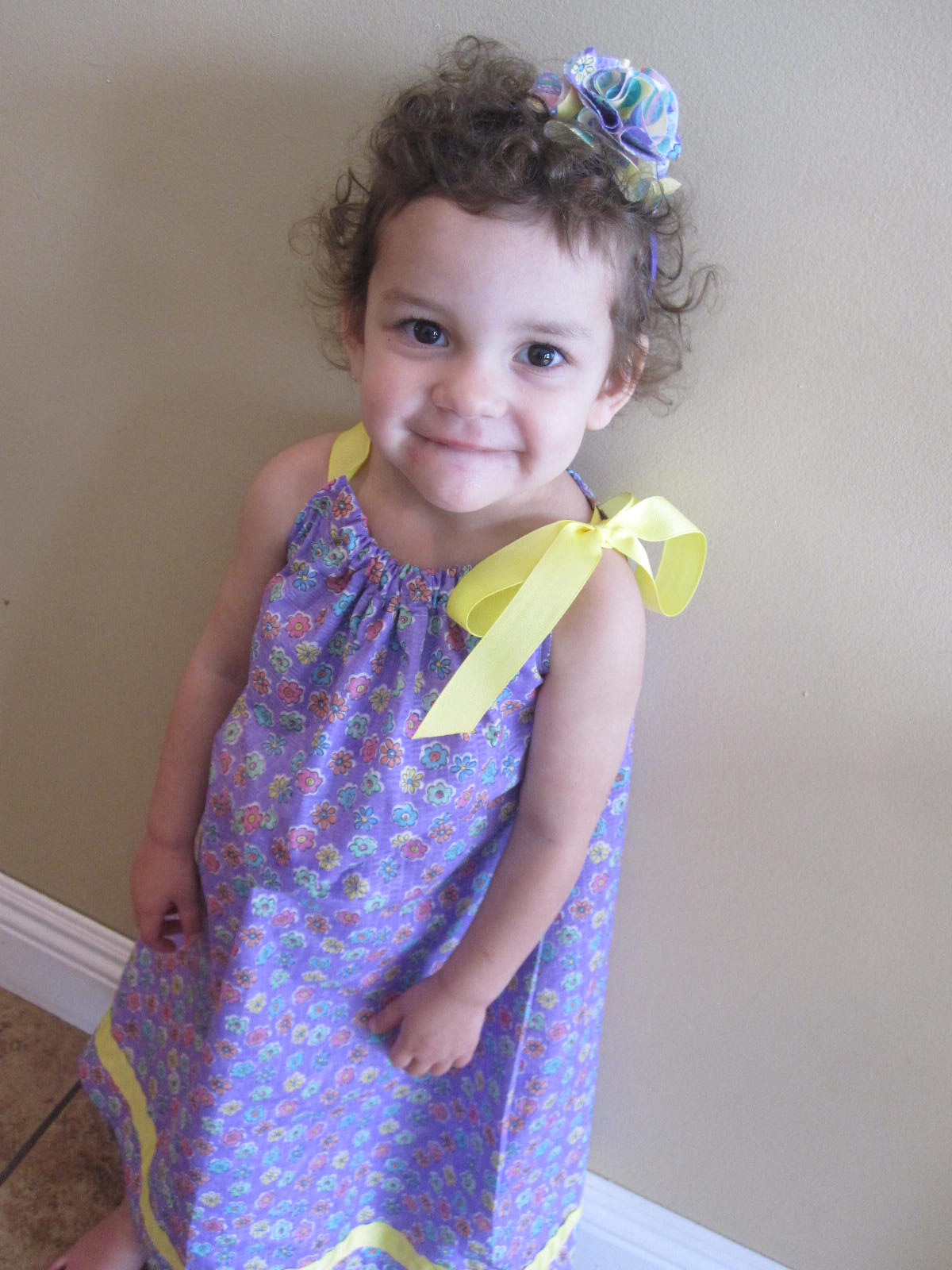 Ruffles & Ric Rac: 1st Pillow Case Dress - Kind of