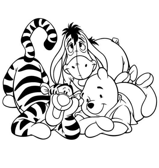 Top 49+ Gambar Sketsa Kartun Winnie The Pooh
