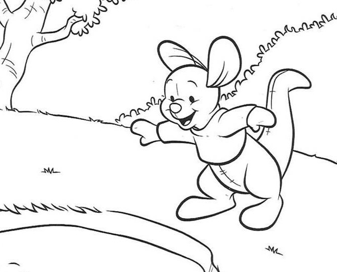 kanga winnie the pooh coloring pages - photo #28