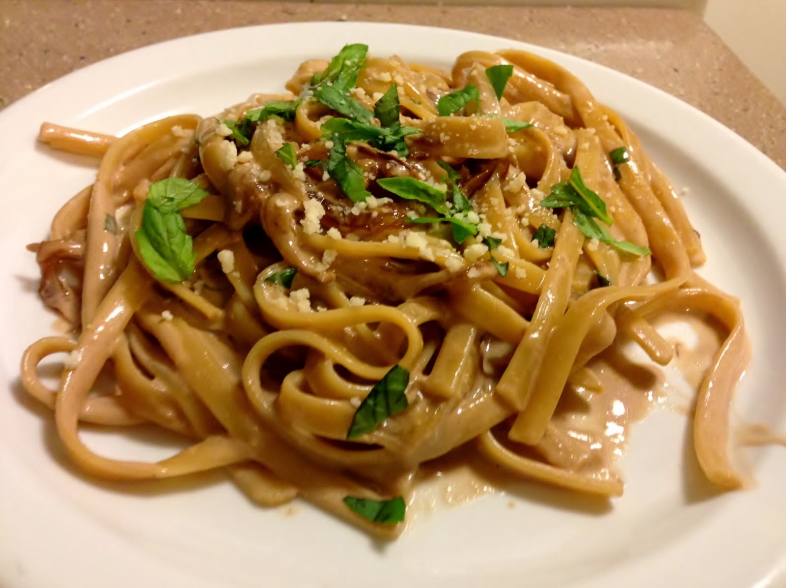tina's beans recipe balsamic cream pasta