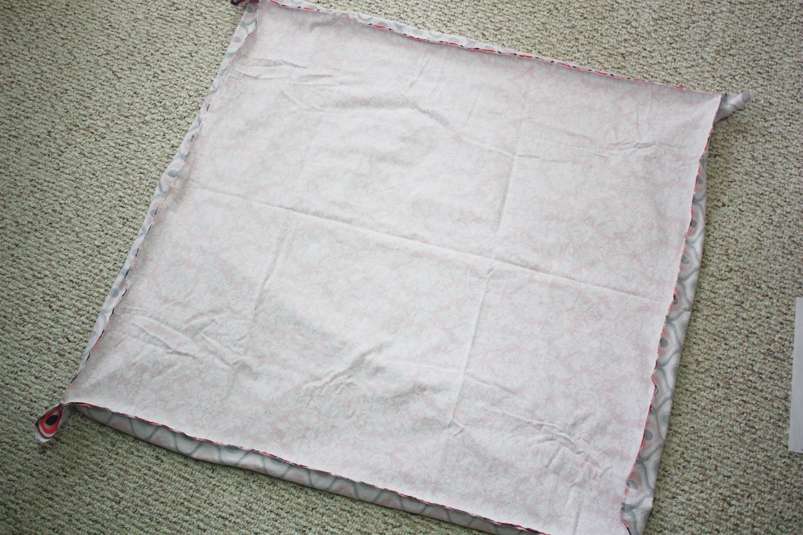 Self Binding Receiving Blanket Tutorial Sew Much Ado