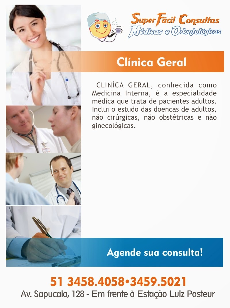 Clínica Geral Super Fácil Consultas Médicas e Odontológicas Clínica Geral Super Fácil Consultas Médicas e Odontológicas