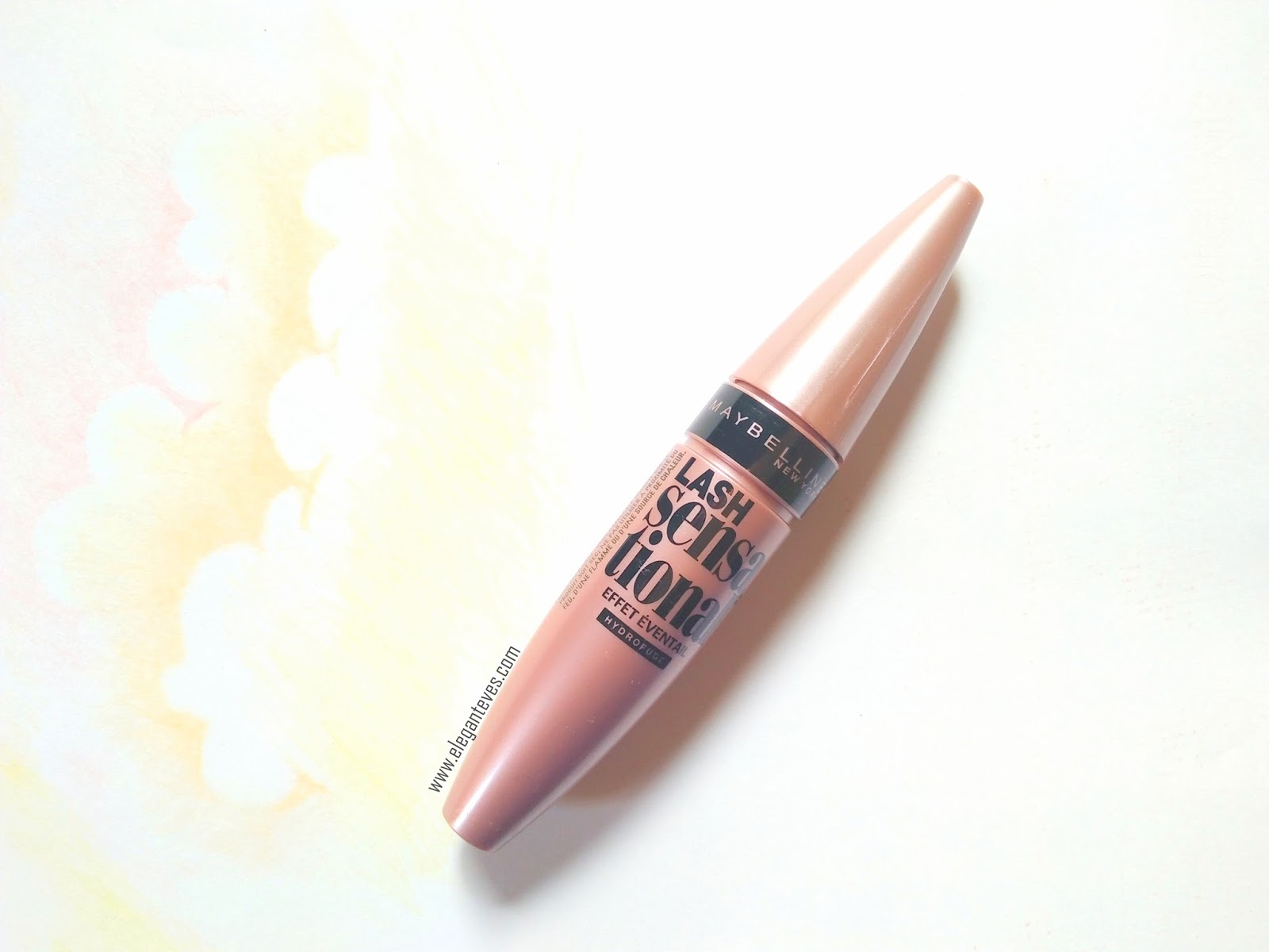 Maybelline Lash Sensational Mascara Waterproof Black Review, Swatches