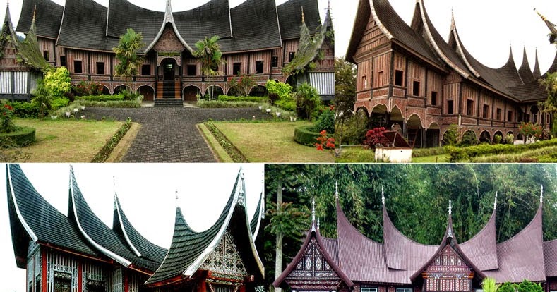 Bentuk desa dan rumah suku Minangkabau  Sejarah and World 