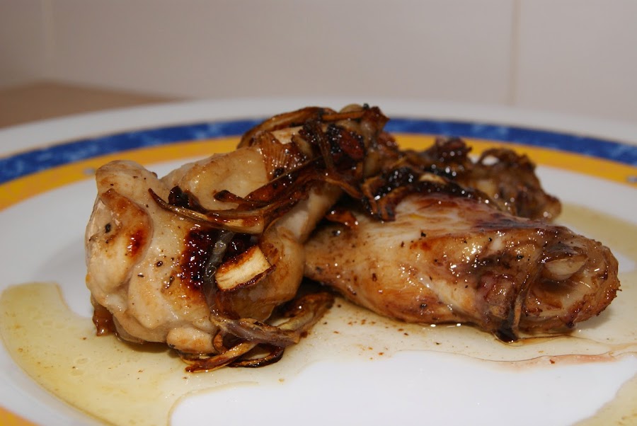 Receta de alas al ron