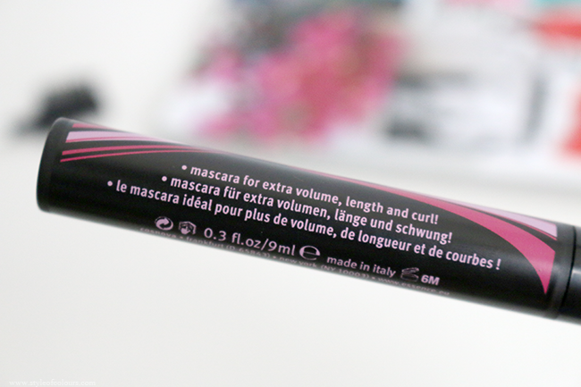 Essence Mascara for volume, length and curl
