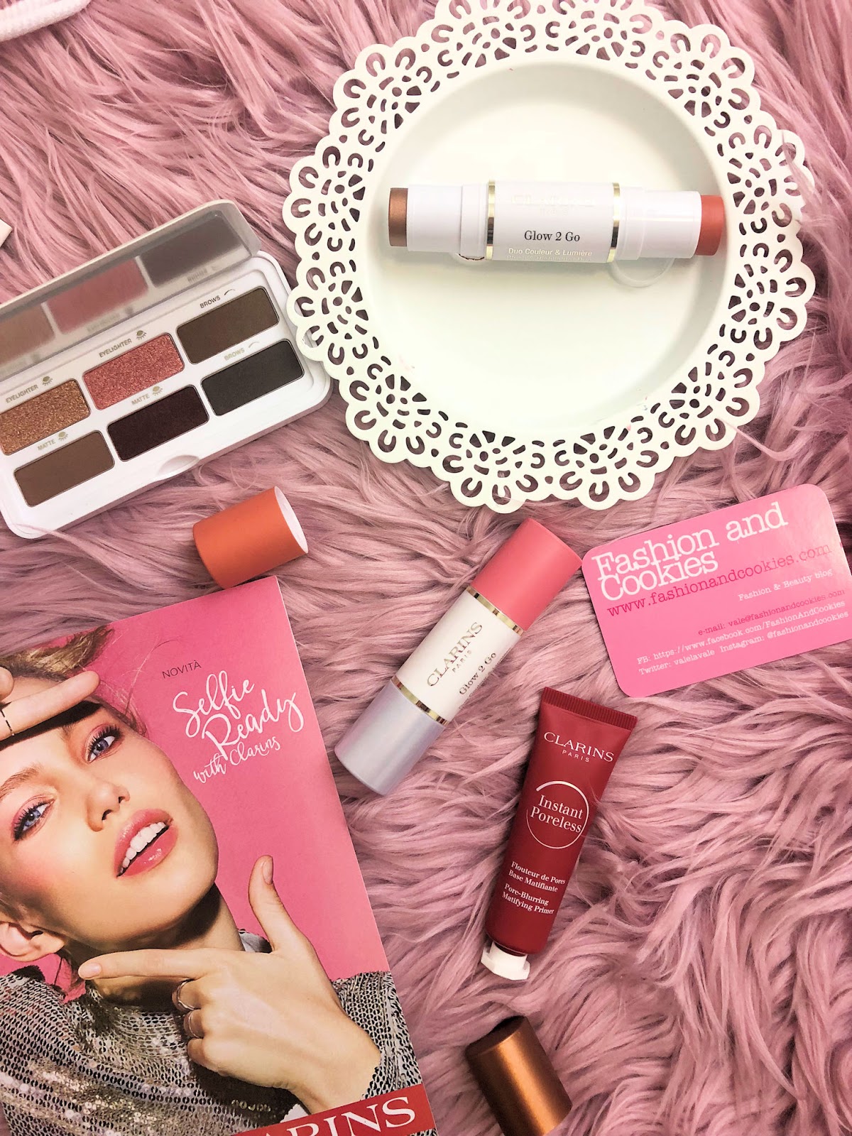Clarins Selfie Ready collezione makeup primavera 2019 on Fashion and Cookies beauty blog, beauty blogger