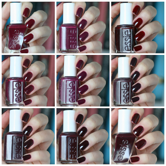 Essie Burgundy Comparison Bahama Mama Gala Vanting Model Clicks In The Lobby Recessionista Carry On Sole Mate Shearling Darling Skirting The Issue Essie Envy,Blue Tick Hound For Sale