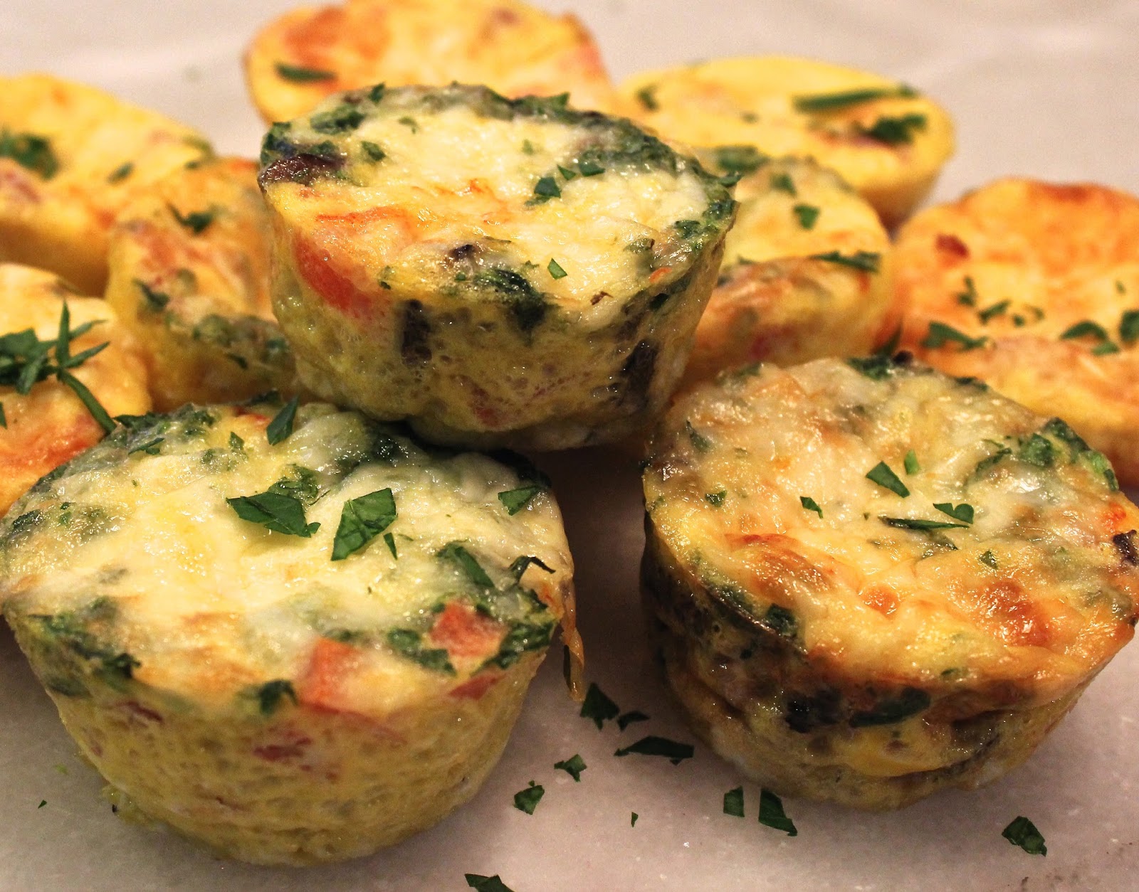 Hey, Mom! What's For Dinner? Mini Frittatas
