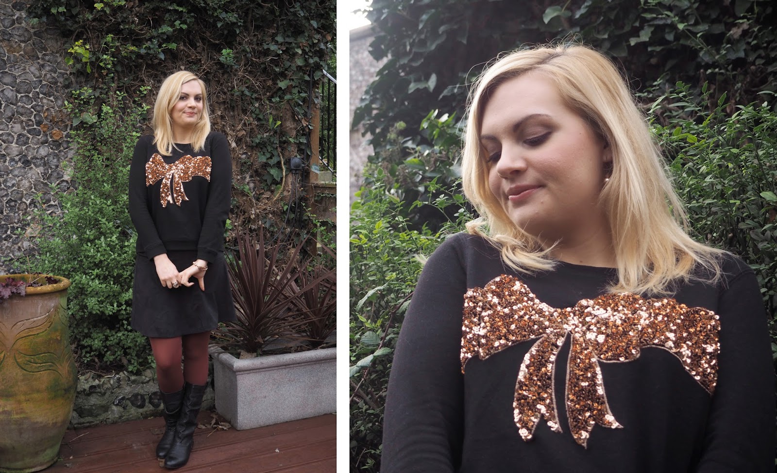 Bronze Bow: Outfit | Katie Kirk Loves
