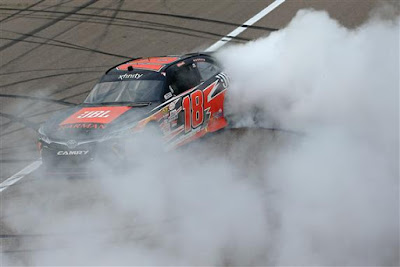 Christopher Bell Wins at Kansas Speedway for his first #NASCAR #NXS Victory. 