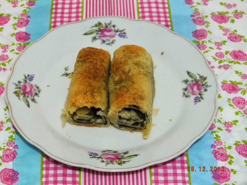 bol malzemos ıspanaklı kıyır börek (el açması)