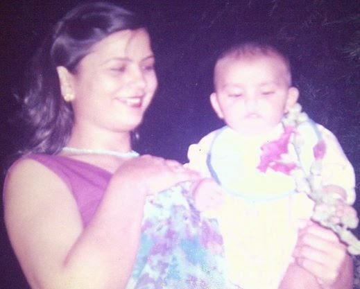 Bollywood & Television (TV) Actor Himansh Kohli Childhood Photo with Mother Neeru Kohli | Bollywood & Television (TV) Actor Himansh Kohli Childhood Photos | Real-Life Photos