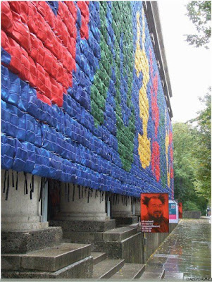 installations de sac à dos ai weiwei