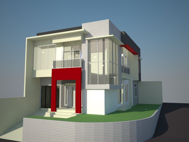 Gambar Desain Rumah Minimalis Modern  KUCOB@BERBAGI