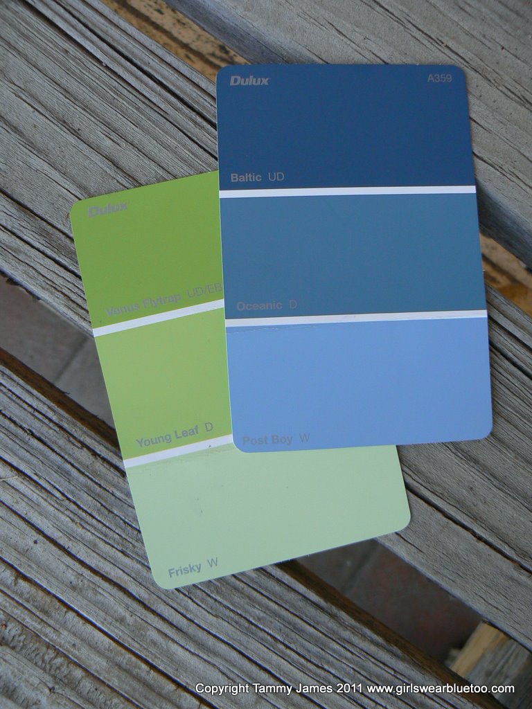Dulux Blue Colour Chart