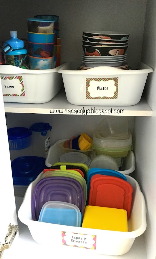 Organización: re-organizando gabinetes de cocina | Decoración