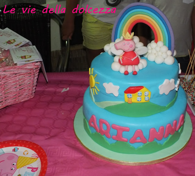 Peppa pig cake