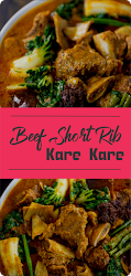 kare beef rib short recipe ingredients cook