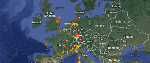 Maps Mania: Lightning Strikes Twice on Google Maps