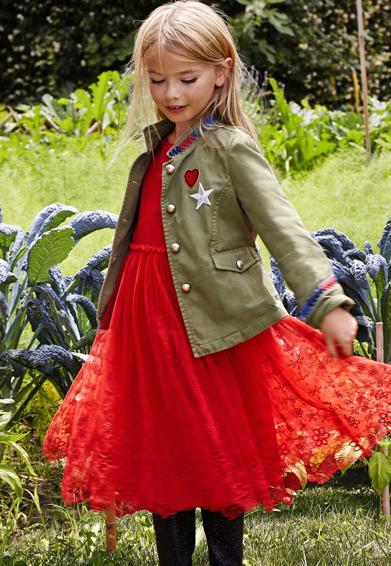 Must Have of the Day Girls military jacket by Ermanno Scervino