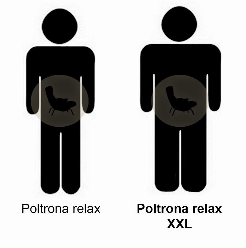  poltrona relax XXL maxi