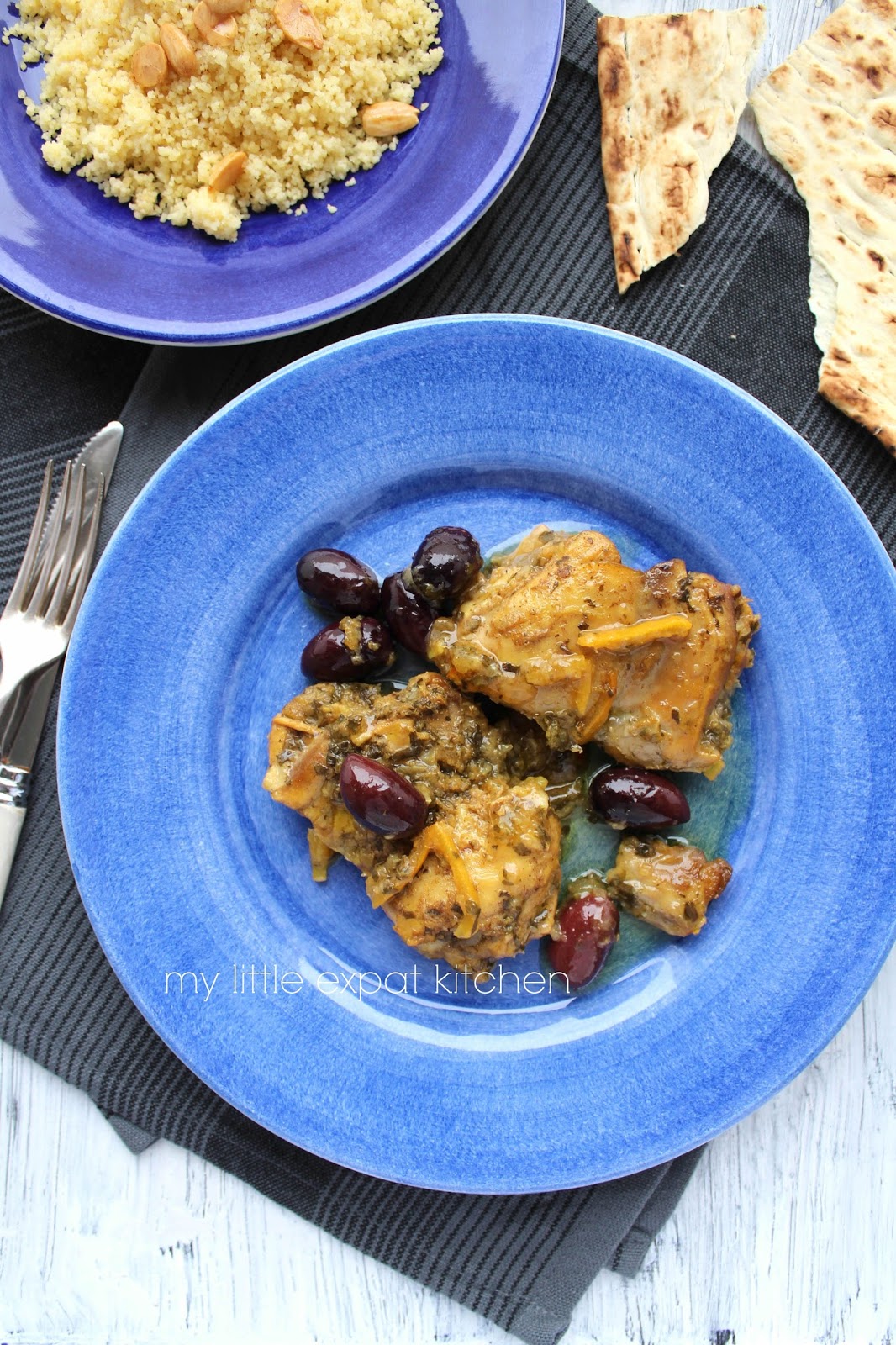 My Little Expat Kitchen Moroccan chicken, olive and preserved lemon