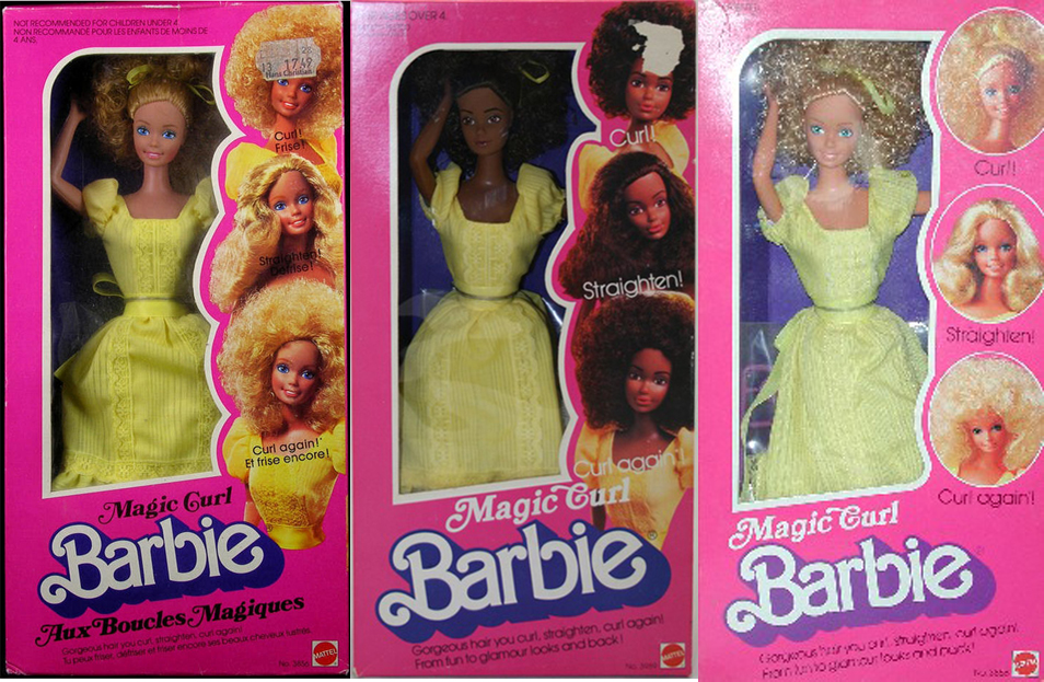 Barbie Magic Curl 1981