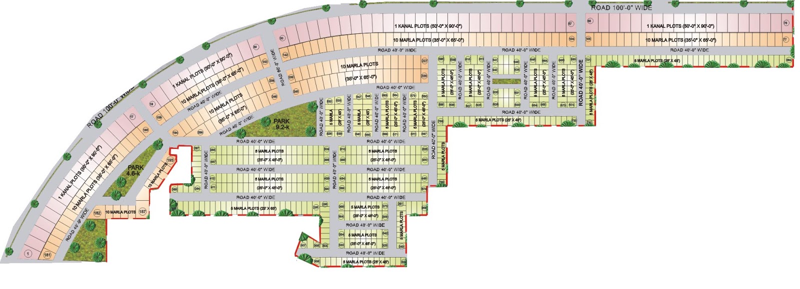 Broadway Estates Lahore Paragon City An Overview & Maps