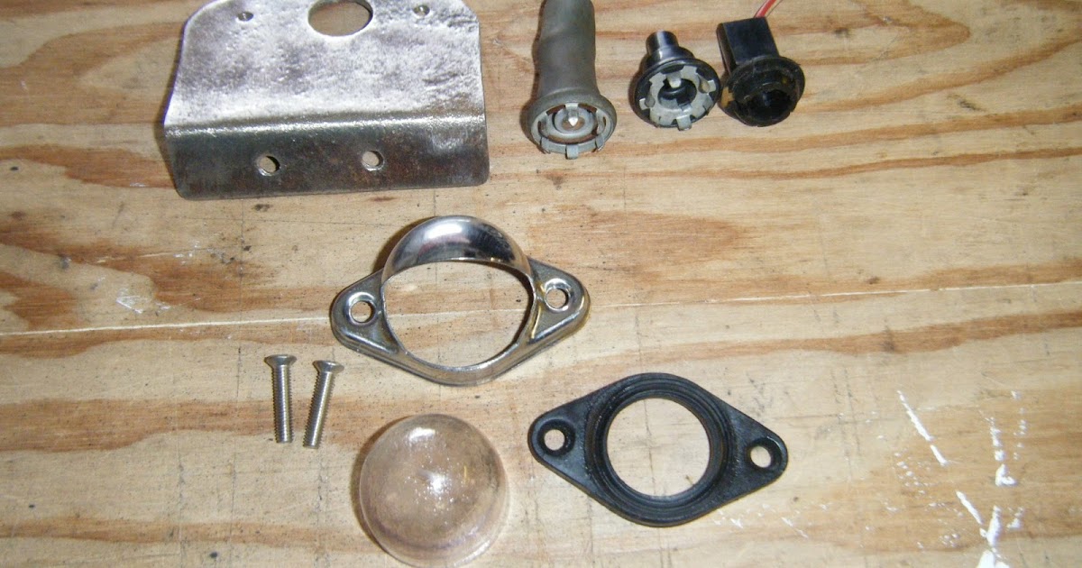 Snyders English Ford Parts: License Plate Light Assemblies