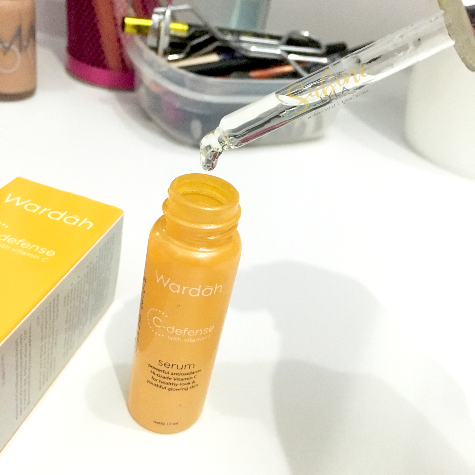 Beauty And Lifestyle Wardah C Defense With Vitamin C Serum Review