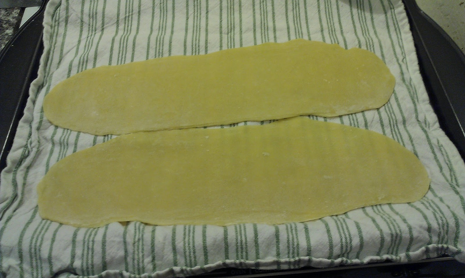 Forever Feast Homemade Pappardelle (without Pasta Machine) with Sage