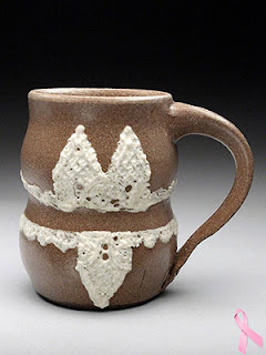 Ceramic Lingerie Mug by Lori Buff