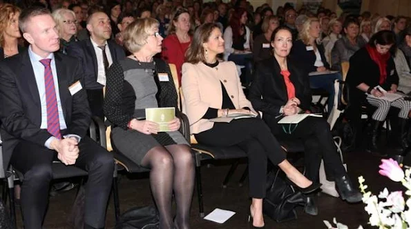 H.R.H. Princess Madeleine of Sweden attended a conference on human trafficking and sexual exploitation