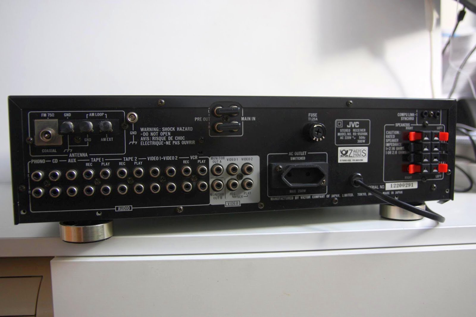 JVC RX-950V - Stereo Receiver | AudioBaza