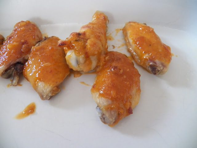 Apricot Chicken Wings