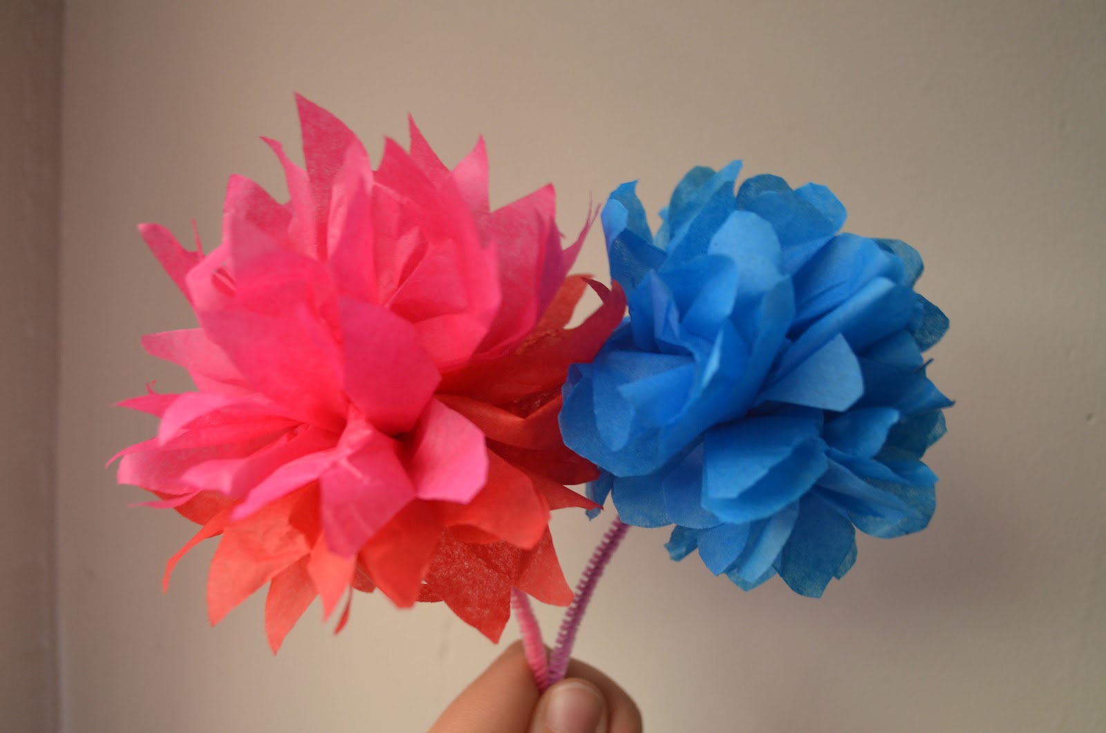 Good Vibrations How to Make Tissue Paper Poppies and Mini Blooms