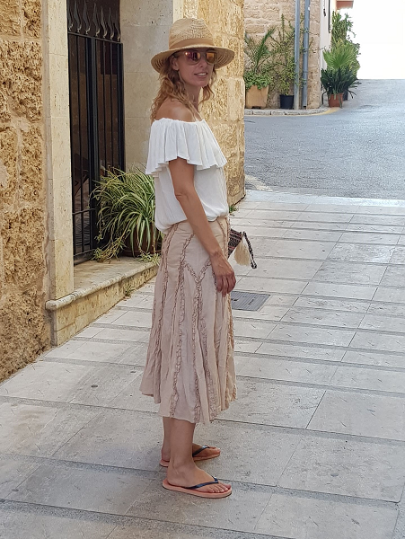 blusa bambula blanca