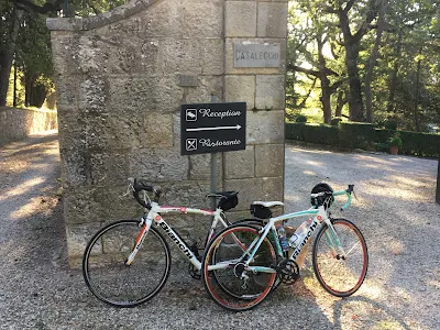 cycling tuscany bianchi carbon road bike rental shop in castellina in chianti