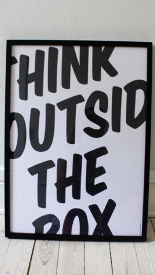 Think Outside The Box  Galaxy Note HD Wallpaper