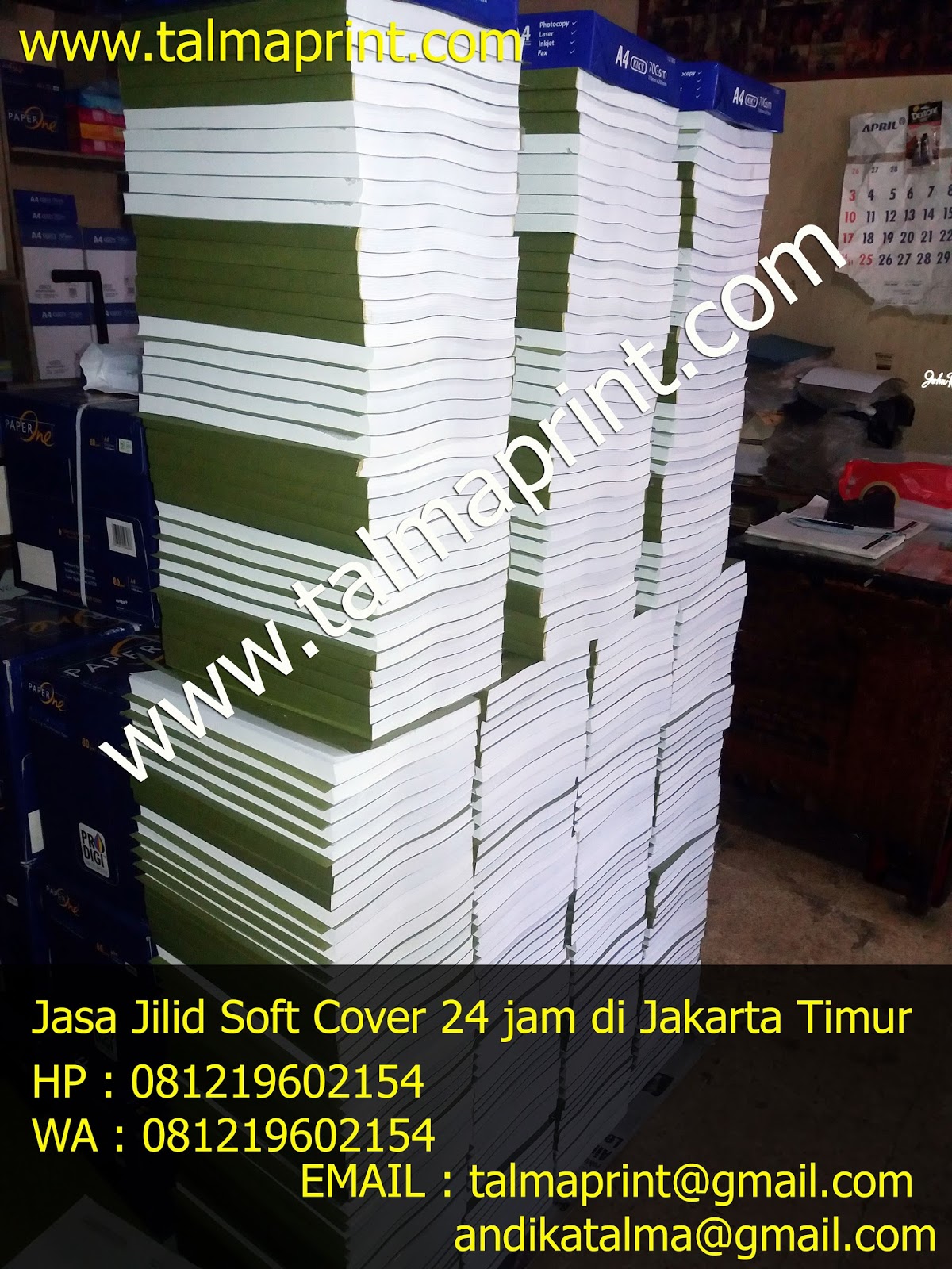 Tempat Jasa Jilid Soft Cover 24 Jam Di Jakarta Timur Bisa Ditunggu Talmaprint