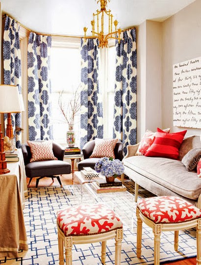 Eye For Design: Decorating With Mixed Patterns