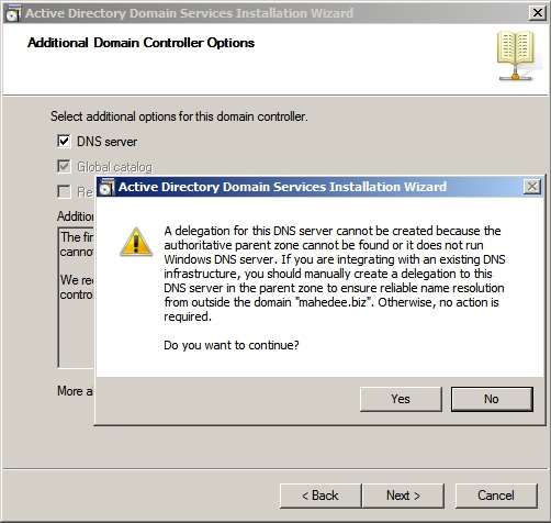 how to create a domain controller in server 2008