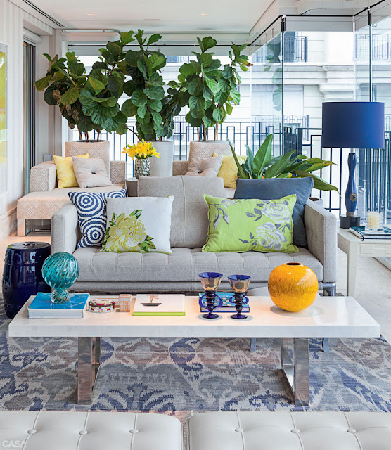 Guia de idéias para decoração de sacadas, varandas e terraços - Blog Achados de Decoração