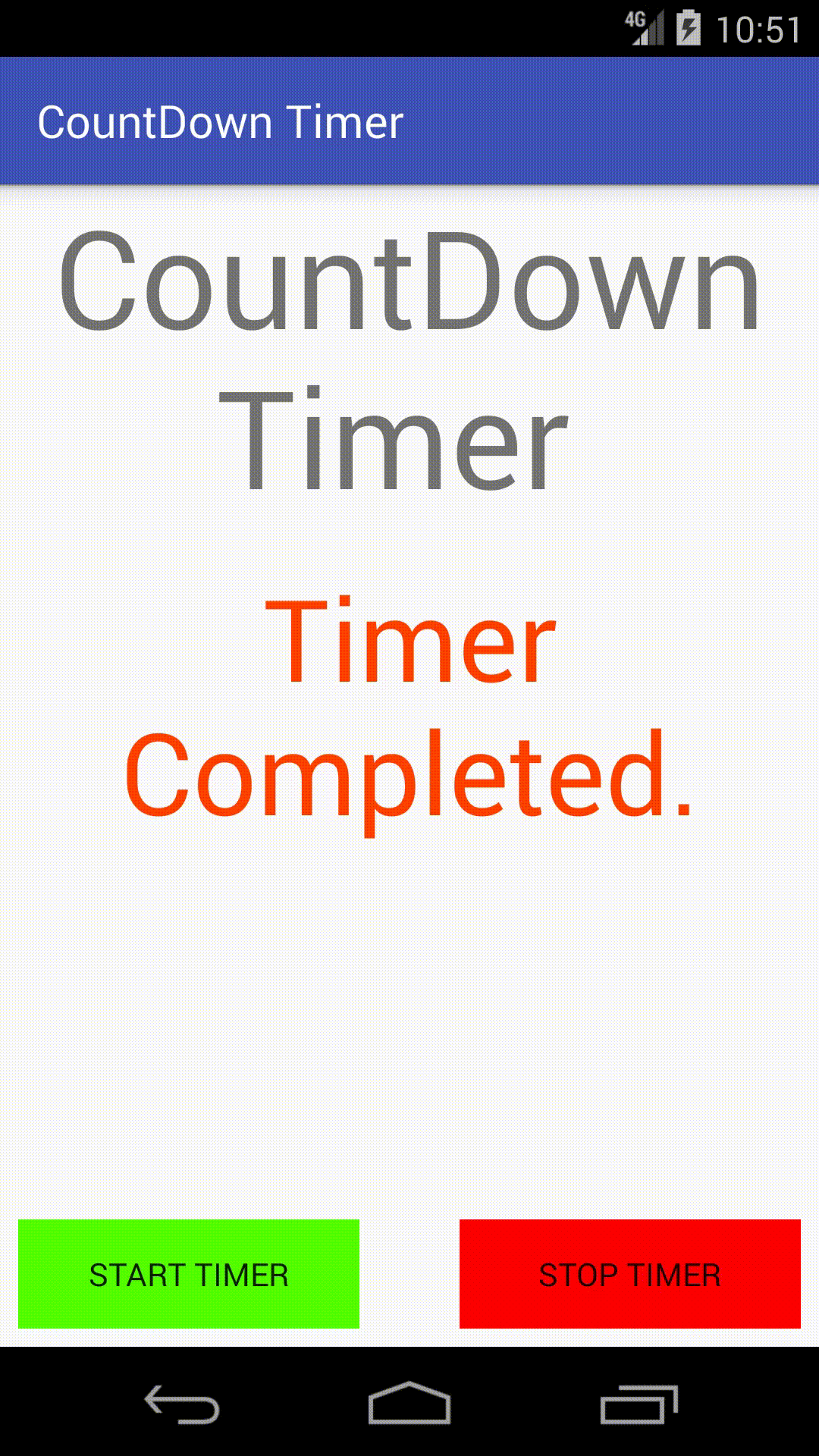[ KOTLIN ] SIMPLE COUNT DOWN TIMER ANDROID STUDIO TECH WORLD