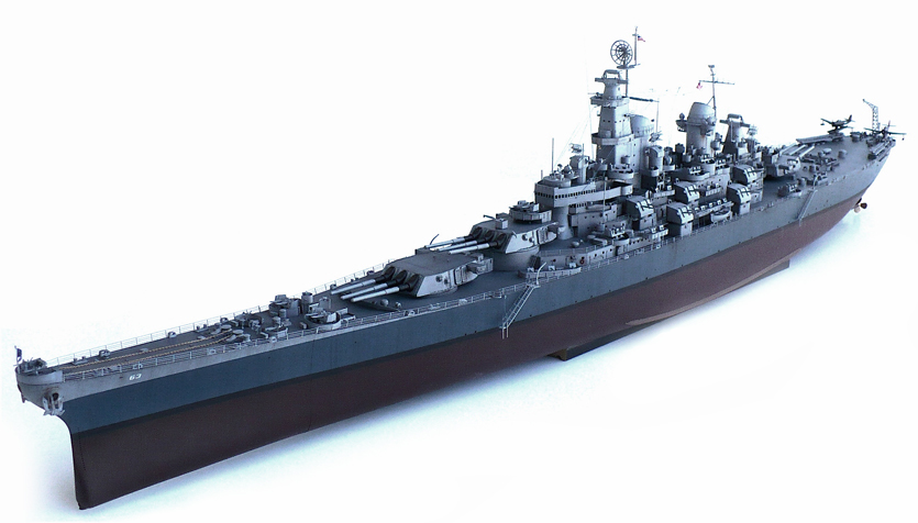 The Great Canadian Model Builders Web Page!: USS Missouri BB-63