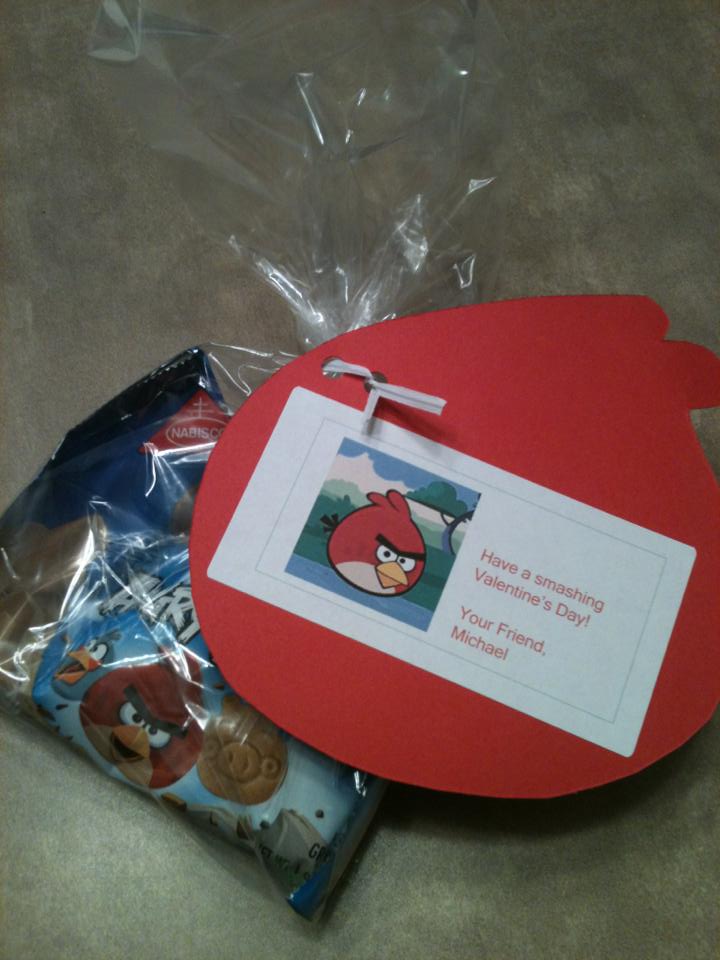 Tidbits, Tales, Trial & Error: Angry Bird Valentines!