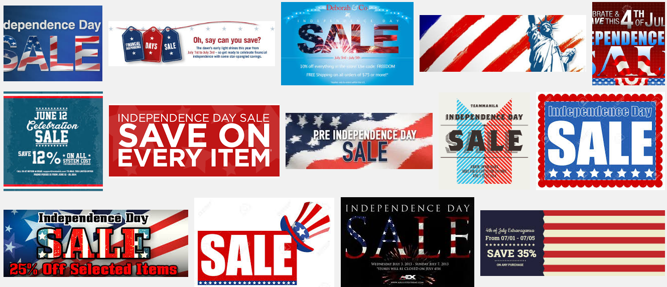 Independence Day Sale Where to Look For Better Deals Deals and Gift