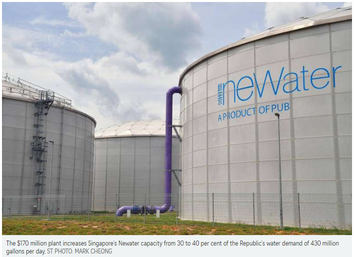 If Only Singaporeans Stopped to Think Singapore launches fifth NEWater